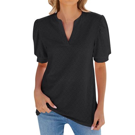 Womens Basic T Shirts Scoop Neck Short Sleeve Crop Tops Women S Casual