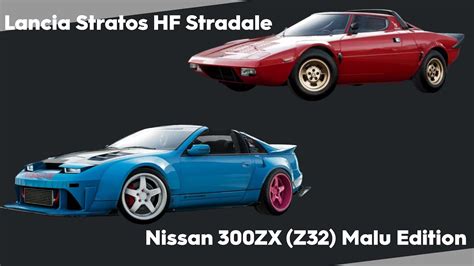 The Crew 2 Nissan 300ZX Z32 Malu Edition Vs Lancia Stratos HF