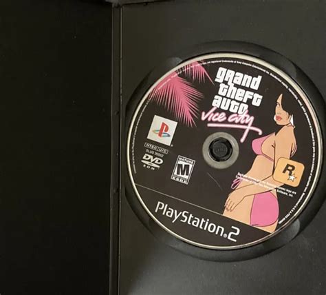 GRAND THEFT AUTO Vice City GTA Sony PlayStation 2 PS2 Disc Only EUR