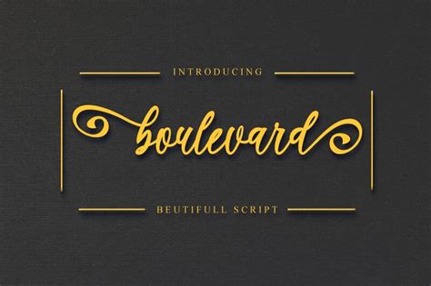 boulevard font | Fonts2u.com