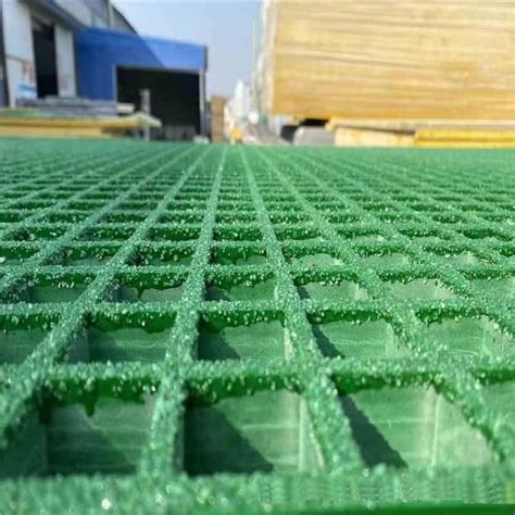 Frp Supplier Anti Slip Fiber Reinforced Plastic Grating With Sandy