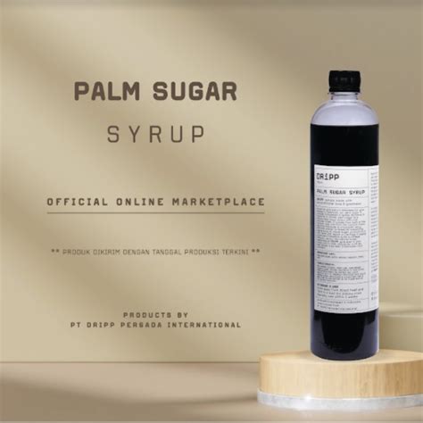 Jual DRiPP Palm Sugar Syrup Perasa Minuman Berbentuk Sirup Palm Sugar