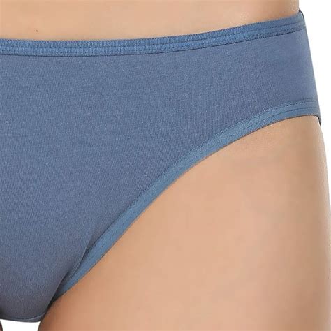 Bodycare High Cut Bikini Style Cotton Briefs In Assorted Colors Pack