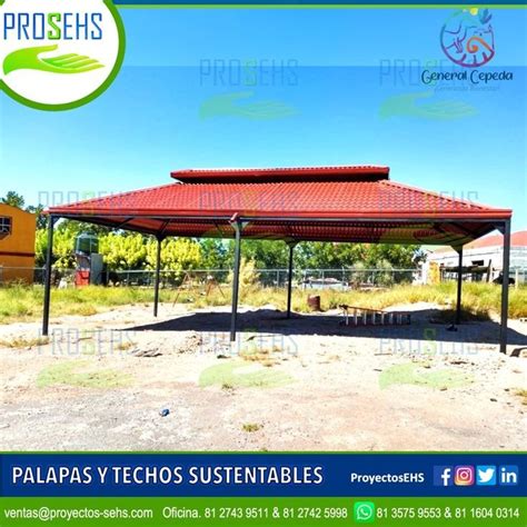 Palapa Con Palomar En Galvateja Palapas Techos Construccion