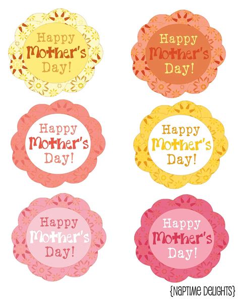 Mothers Day Tags Printable