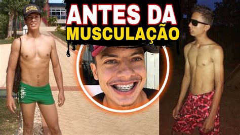 VEJA COMO EU ERA ANTES E DEPOIS DA MUSCULAÇÃO YouTube