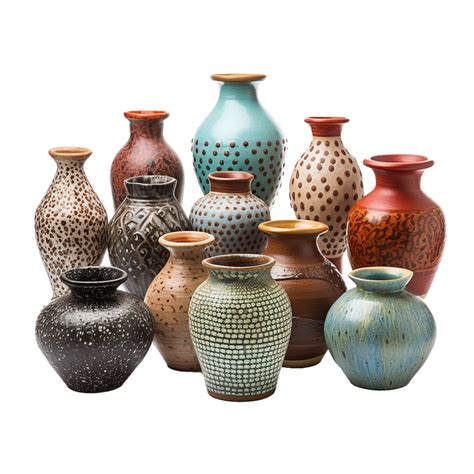 Ai Generated Pottery And Ceramics Craft Isolated On Transparent