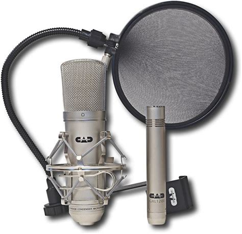 Best Buy Cad Audio Bundle Cad Studio Condenser Microphone Recording