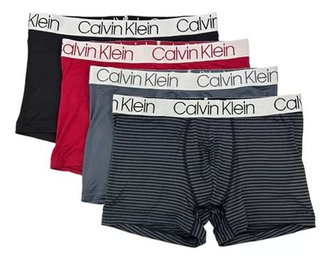 Boxer Trunk Calvin Klein Colores Pack Microfibra Original Cuotas