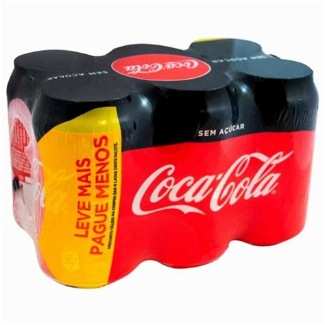 Refrigerante Coca Cola Zero A Car Leve Mais Pague Menos Fardo C Ml