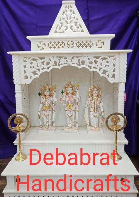 Designer White Marble Temple For Home At Rs 65000 In Varanasi ID