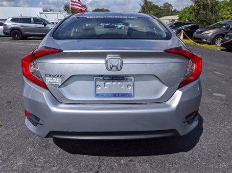 Certified Pre Owned 2017 Honda Civic LX FWD 4D Sedan