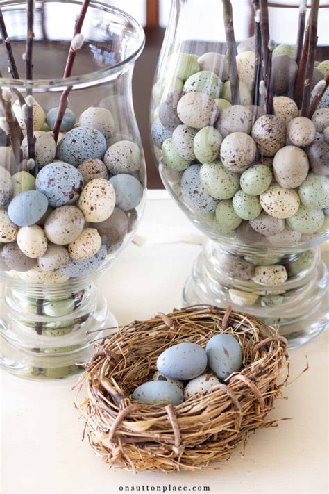 Easy Spring Pussy Willow Centerpiece Idea On Sutton Place