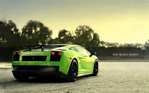 Green Lamborghini Wallpaper