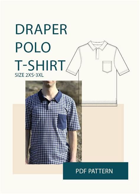 Men S Polo Shirt Sewing Pattern Wardrobe By Me We Love Sewing