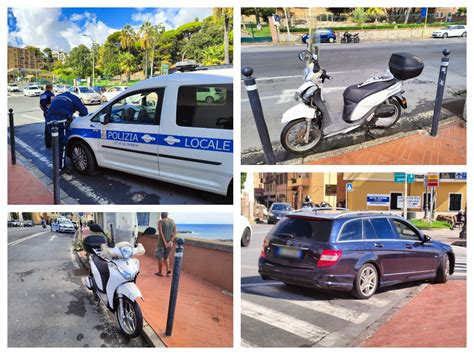 Imperia Scontro Fra Auto E Scooter In Via D Annunzio Uomo Di Anni