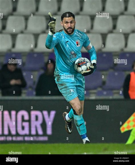 Antwerp Belgium 02nd Apr 2023 Rwdm S Goalkeeper Theo Defourny