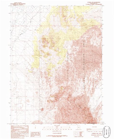 Lynndyl Nw Ut 1986 24000 Scale Map By United States Geological Survey Avenza Maps