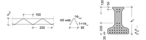 Geometrical Properties Of The Electro Welded Lattice Girder And Of The