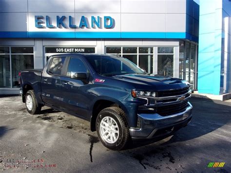 2021 Chevrolet Silverado 1500 Lt Crew Cab 4x4 In Northsky Blue Metallic