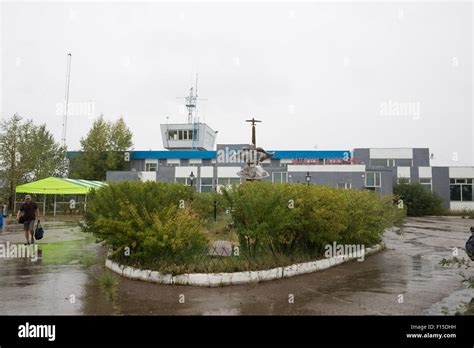 Airport in Murun, northern Mongolia Stock Photo - Alamy