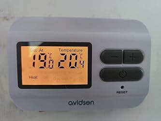 Avidsen 103952 Termostato Digitale Bianco Amazon It Fai Da Te