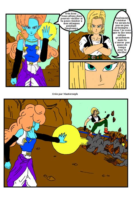 Dbz Zangya Vs C 18 Page 1 By Masterseph On Deviantart