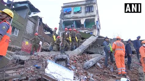 Bhiwandi Building Collapse Two Dead Rescue Operation Underway