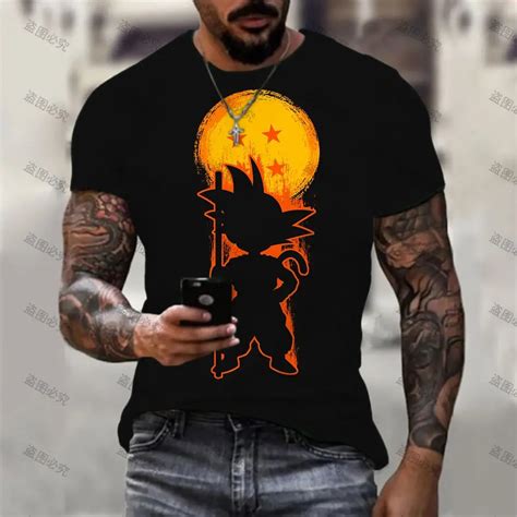 Vegeta Goku Dragon Ball Z Harajuku Style T Shirt Men New T Shirts 2023