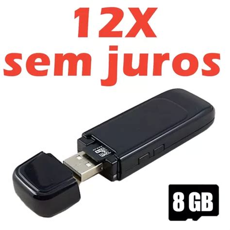 Pen Drive Camera Espia B2 Caneta Spia Filmadora 8gb Parcelamento