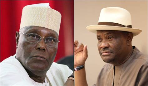 Pdp Crisis Atiku Under Pressure To Break Wikes Camps Ranks The