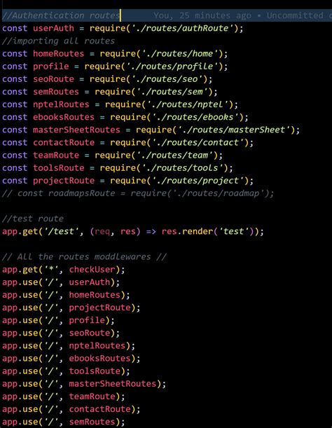 Javascript Authentication Middleware Applies To All Routes In My App