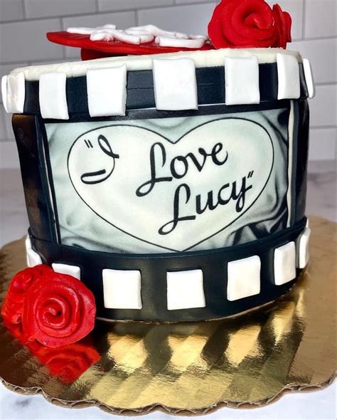 I Love Lucy Cake Topper Strips