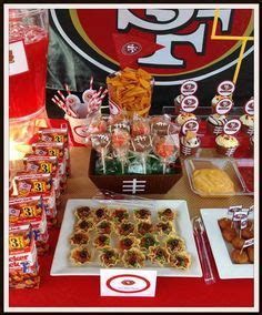 59 49er Party decor/ideas | party, 49ers, superbowl party