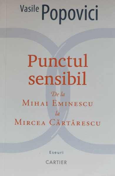 Punctul Sensibil De La Mihai Eminescu La Mircea C Rt Rescu Eseuri