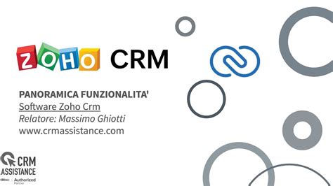 ZOHO CRM Software Per La Gestione Della Relazione Con I Clienti E