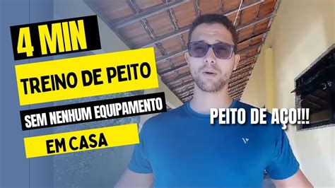 Peito De A O Treino De Peito Em Casa Sem Equipamentos Youtube