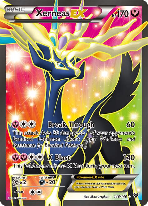 Xerneas Ex 146 Xy 2014 Pokemon Card