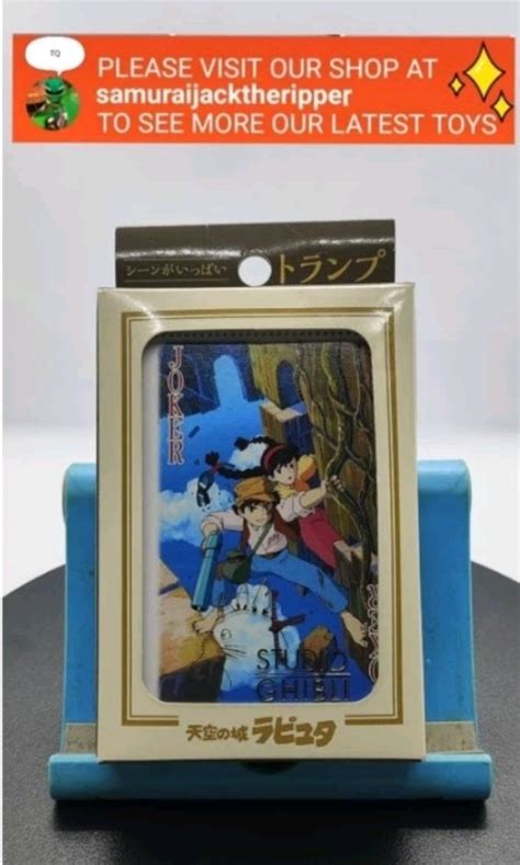 Studio Ghibli Castle In The Skylaputa Playing Cards Hobbies And Toys