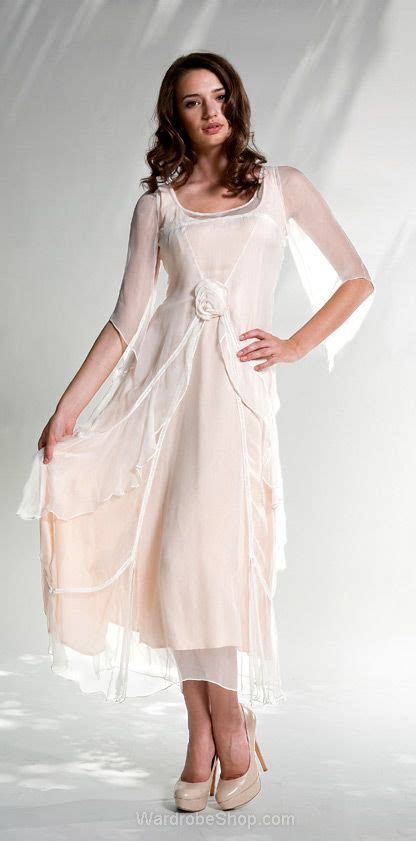 Great Gatsby Party Dress In Ivory By Nataya Informal Wedding Dresses