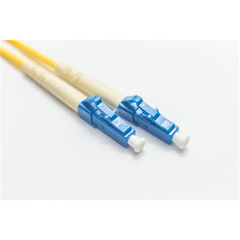 OS2 LC LC Simplex Fiber Patch Cable 9 125 Singlemode OFNR Jumper Cords