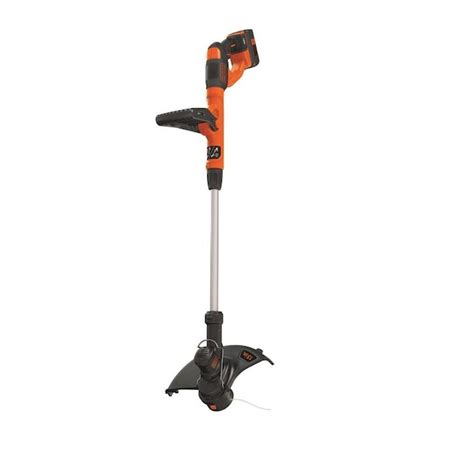 Black Decker 40 Volt Max 13 In Straight Cordless String Trimmer With Edger Capable 1 Batteries