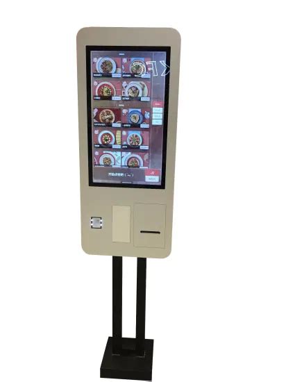 32 Inch Android System Touch Screen Self Service Ordering Kiosk Fast