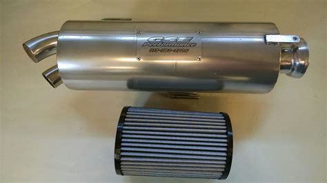 Chrome Wildcat Trail Muffler Filter Gse Performance