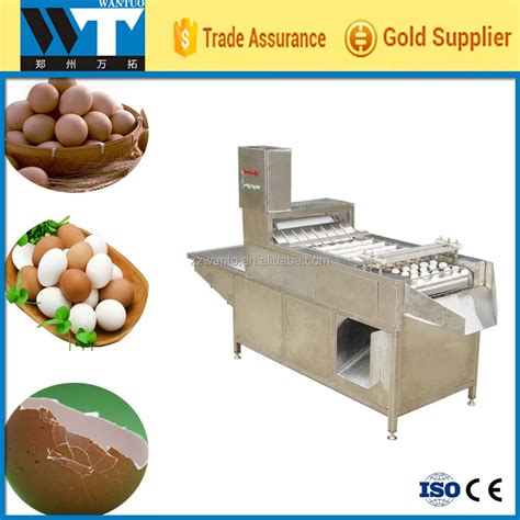 High Efficiency Industrial Commercial Egg Peeler Egg Peeling Machine