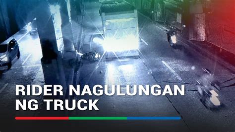 Delivery Rider Nakaladkad Nagulungan Ng Truck Sa Qc Youtube