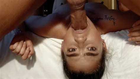 Big Lips Latina Wrapped Around Fat Dick Lying On Her Back Close Up POV