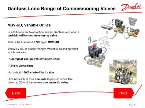 Introduction Danfoss Training Module Balancing