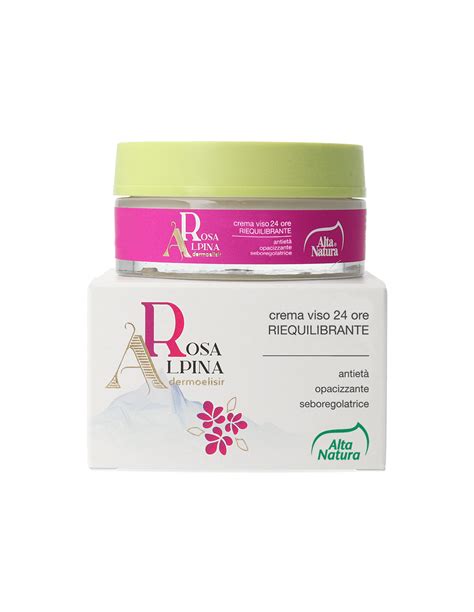 CREMA VISO 24h RIEQUILIBRANTE ROSA ALPINA 50ml