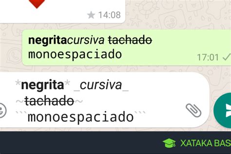 C Mo Poner Negritas Cursivas Tachado Y Monoespaciado En Whatsapp